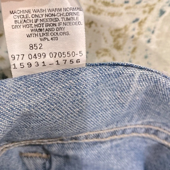 Levi’s vintage jeans size 10 regular medium - Picture 6 of 10